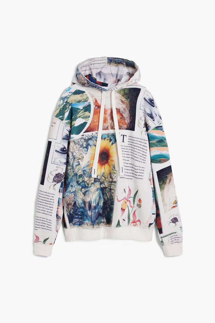 Majica s kapuljačom suncokreti | Desigual