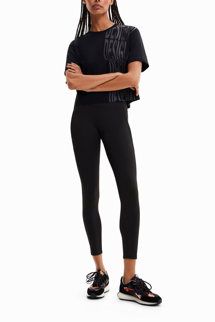 クロップド スポーツTシャツ | Desigual