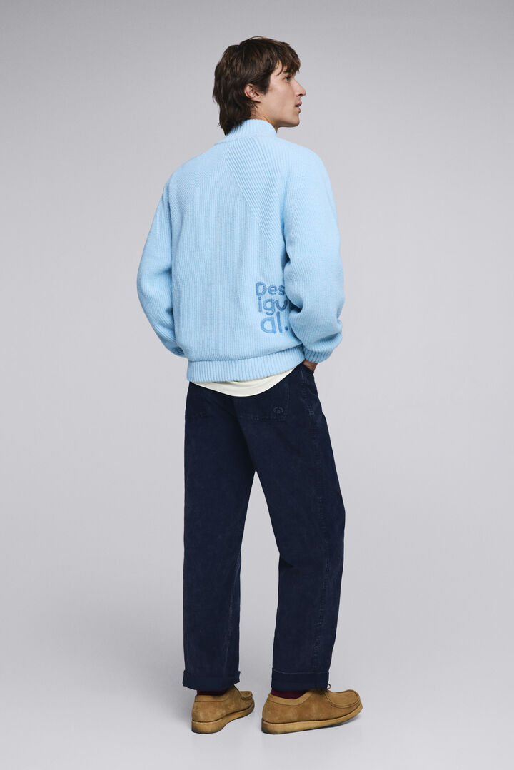 Gebreide trui met dubbele rits | Desigual