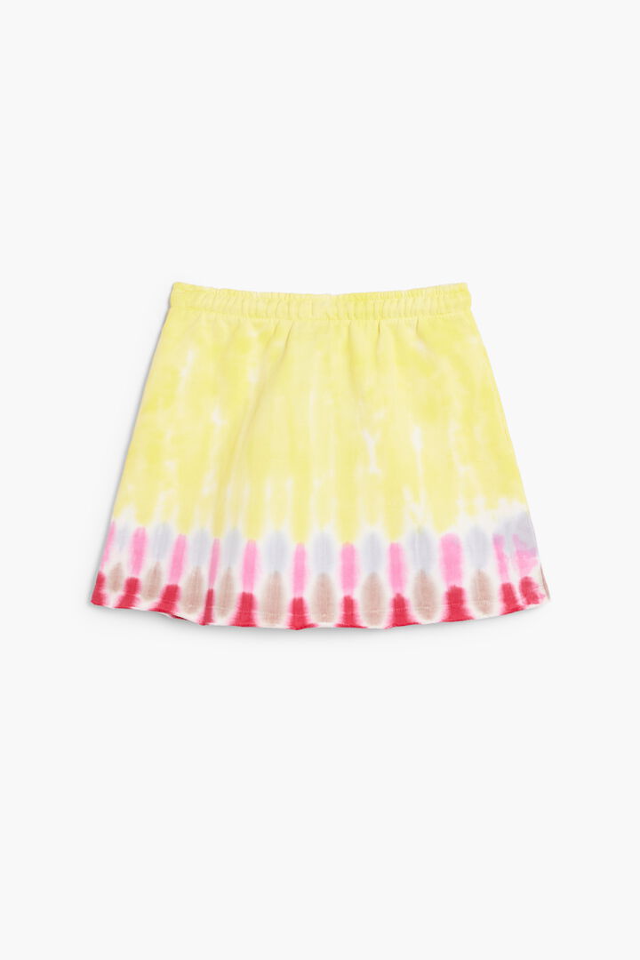 Faldilla tie-dye amb goma