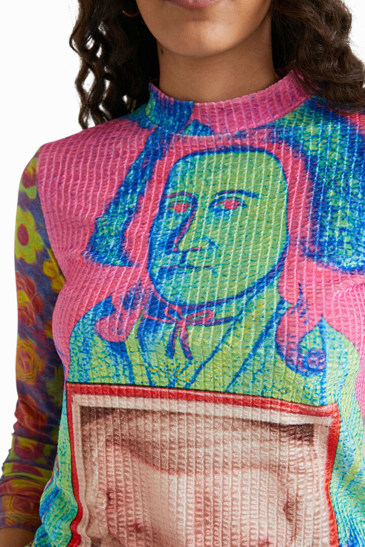 Slim arty T-shirt | Desigual