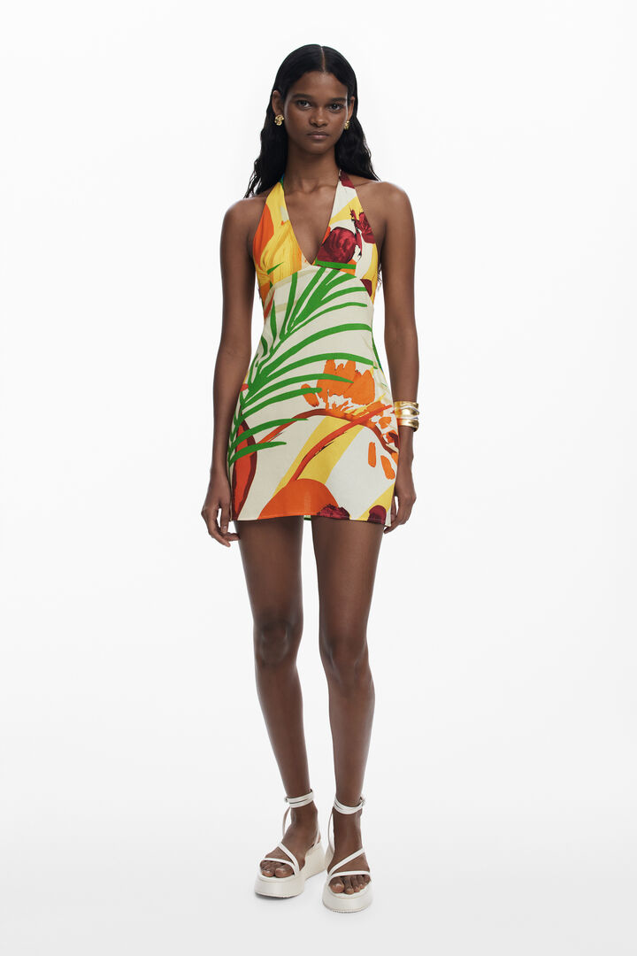 Robe courte tropicale | Desigual