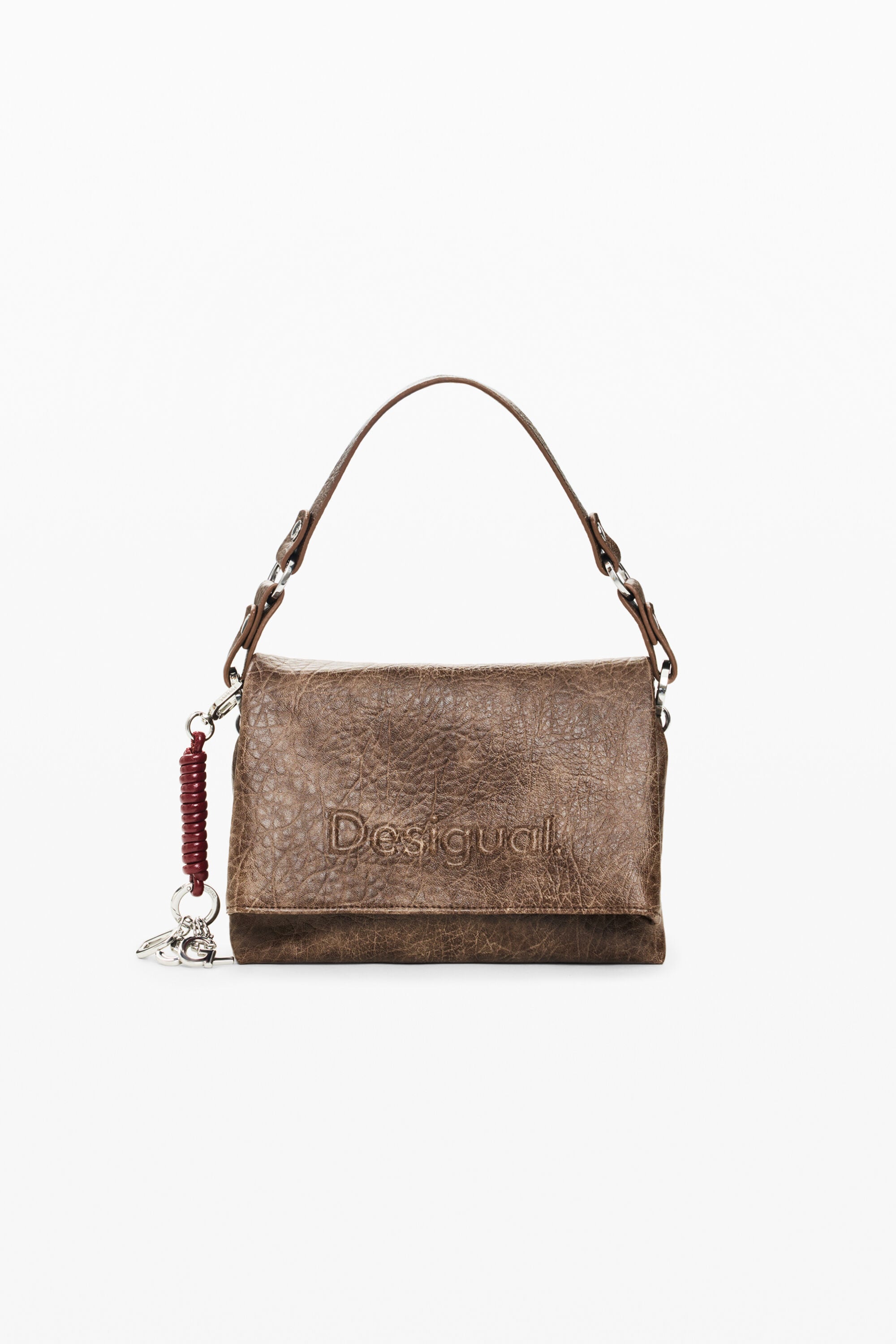 Bolso Mediano Efecto Piel