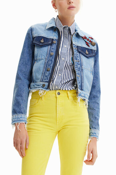 Chaqueta corta vaquera trucker | Desigual