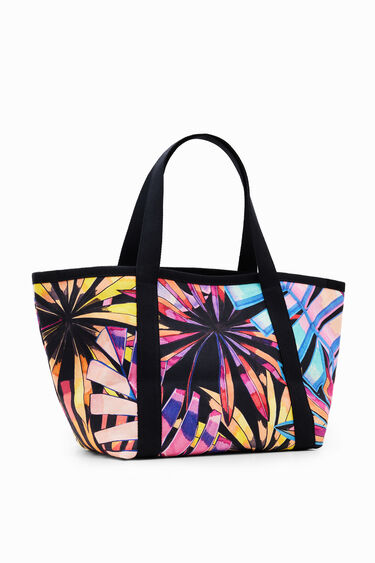 Bolso shopper grande tropical | Desigual