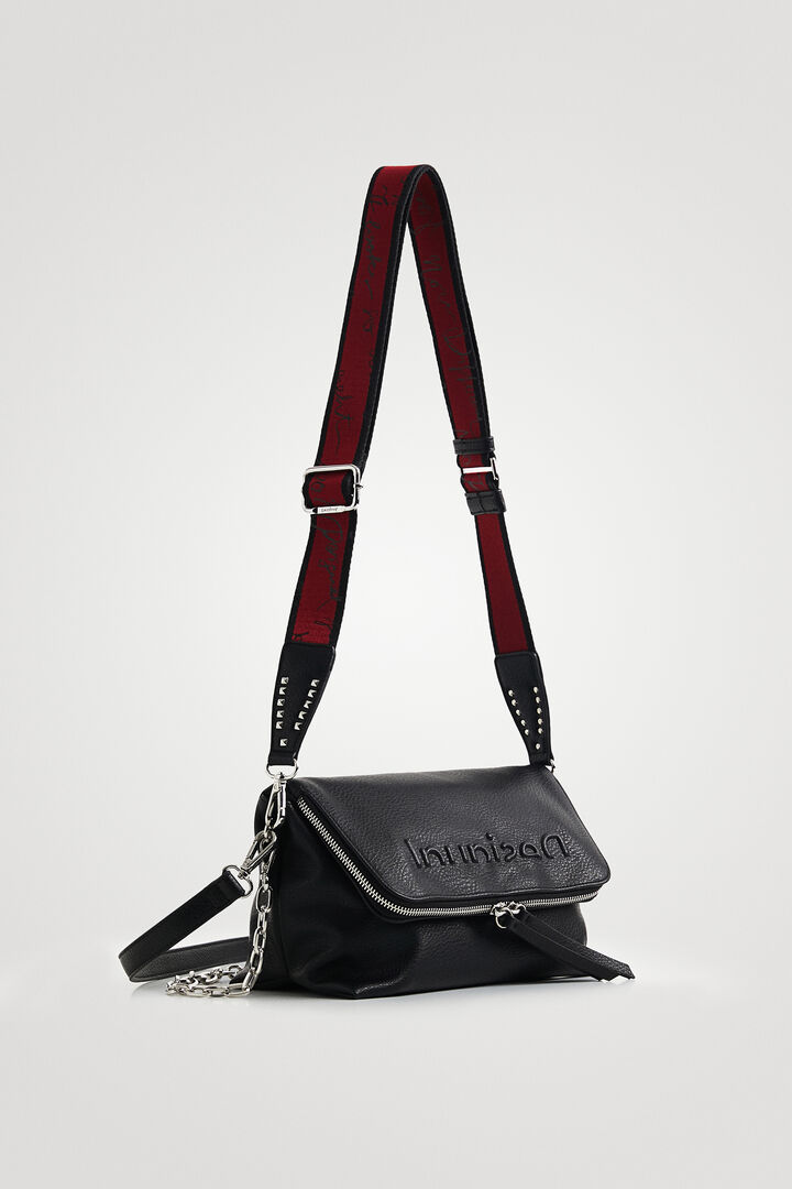 Leather-effect sling handbag | Desigual