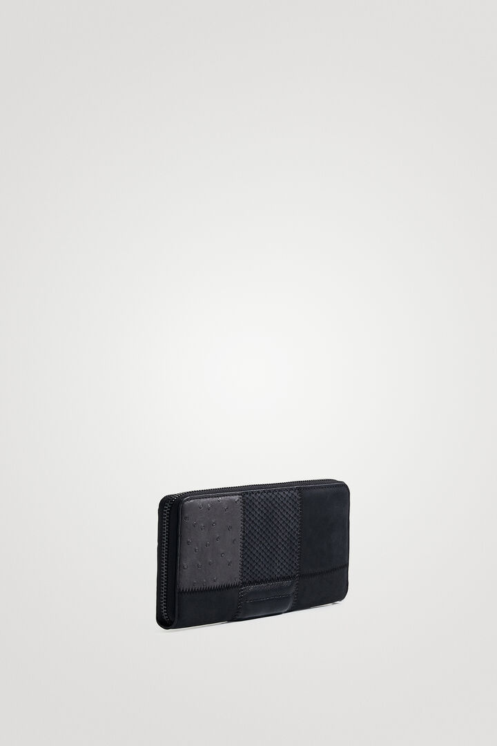 Leather effect long coin purse | Desigual