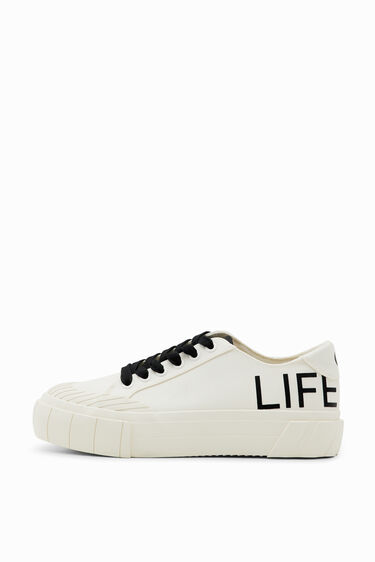 Sneakers plataforma Life is Awesome | Desigual