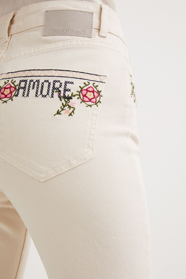 Zvončast cropped jeans | Desigual