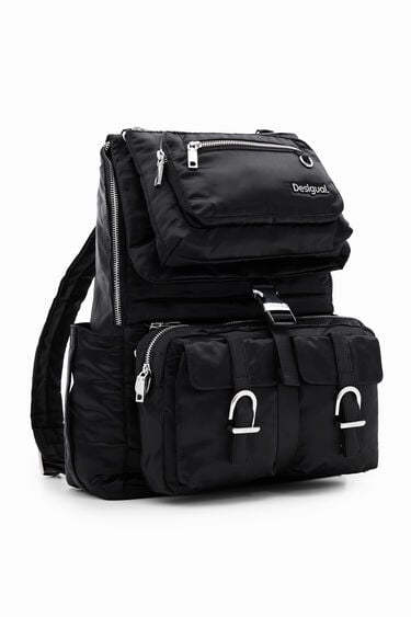 XL plain detachable backpack | Desigual