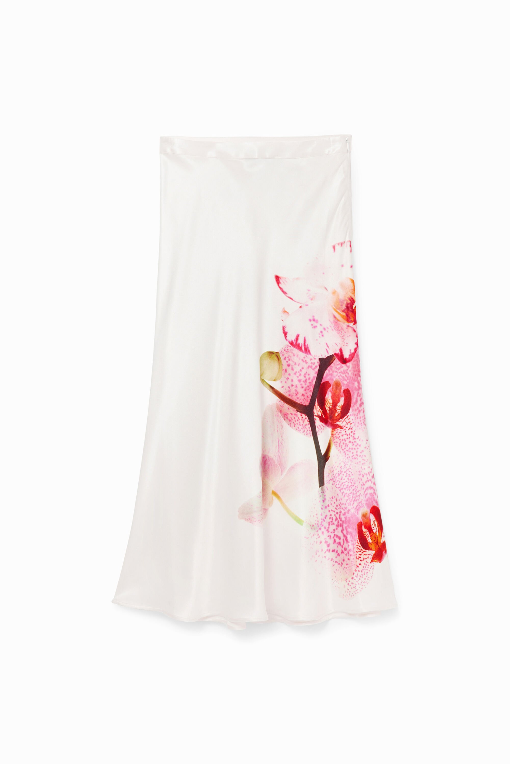 M. Christian Lacroix orchid midi skirt