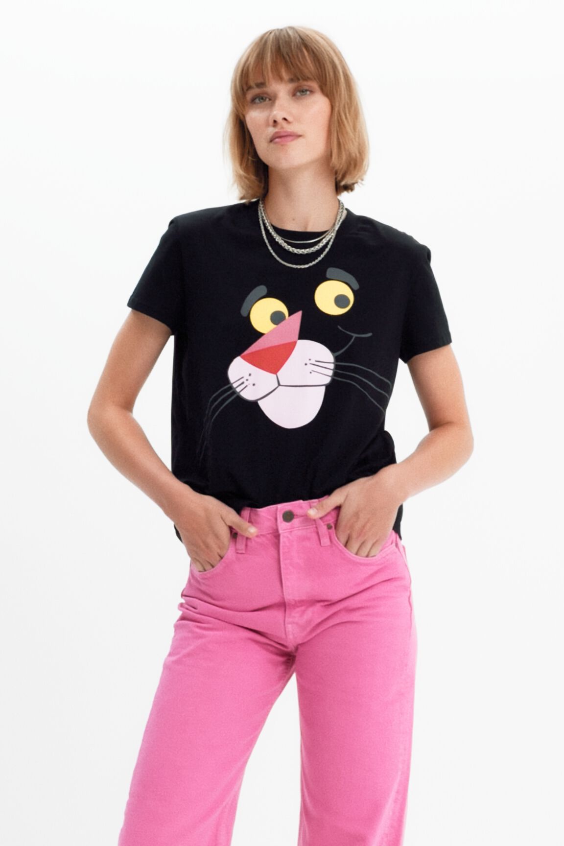 T shirt pantera rosa cheap