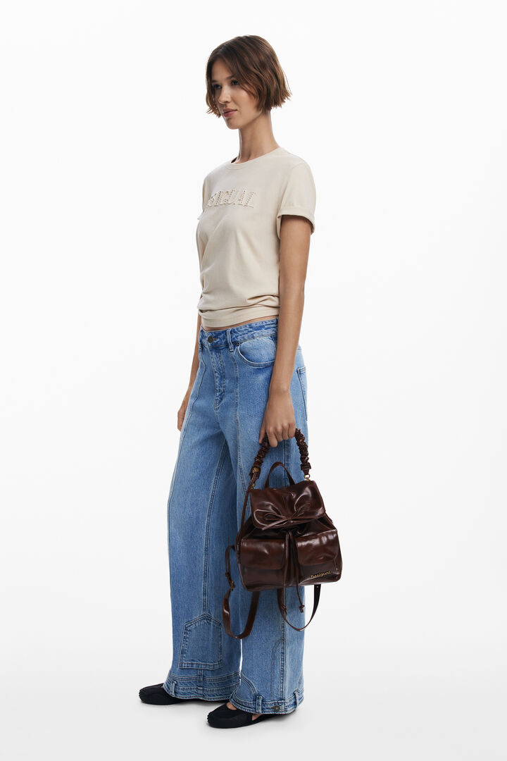 Small backpack with bow | Desigual