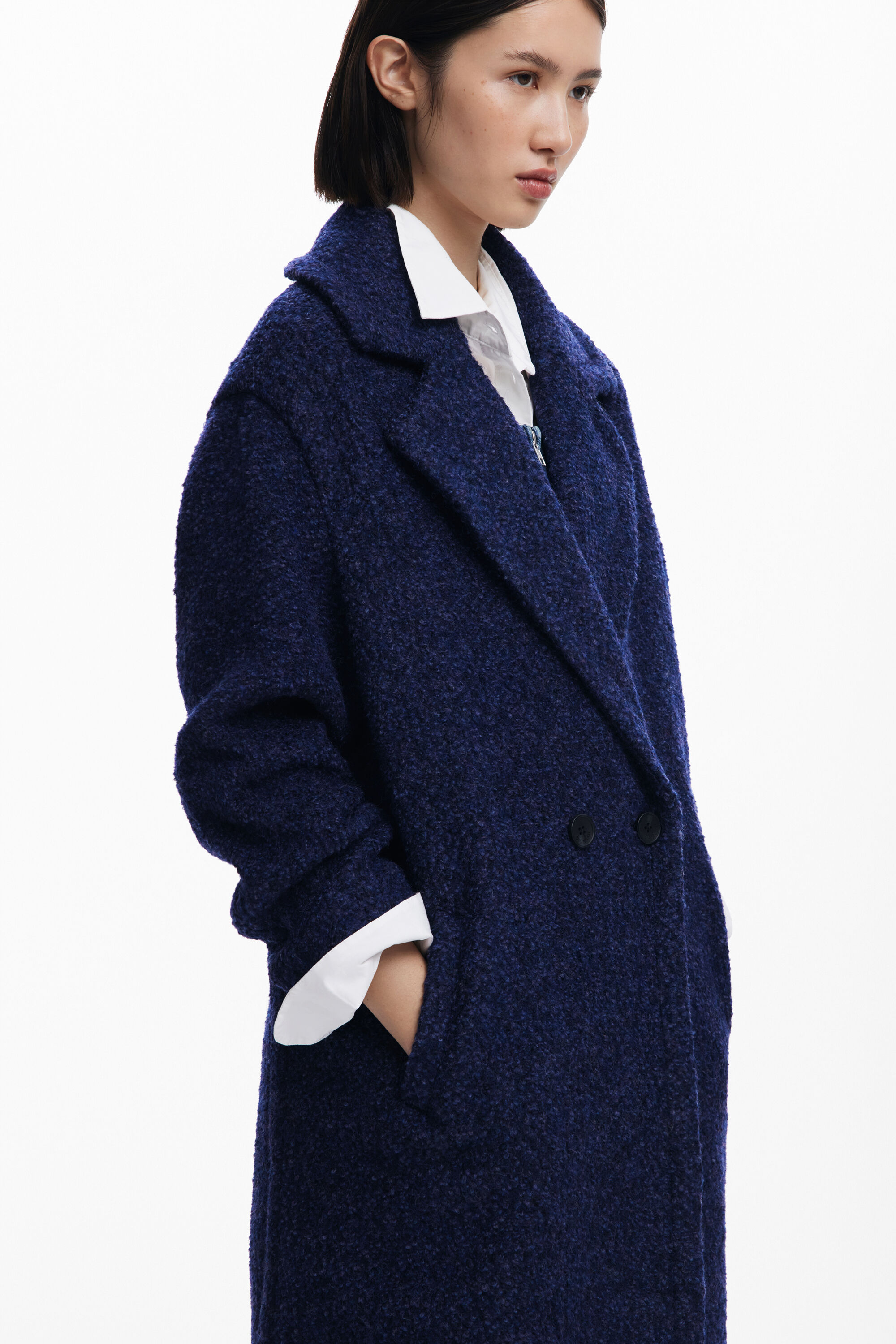 売れ筋商品|||デジグアル ニット&セーター アウター レディース Women's Mickey Mouse sweatshirt Navy blue デジグアル レディース ニット&セーター アウター Women's