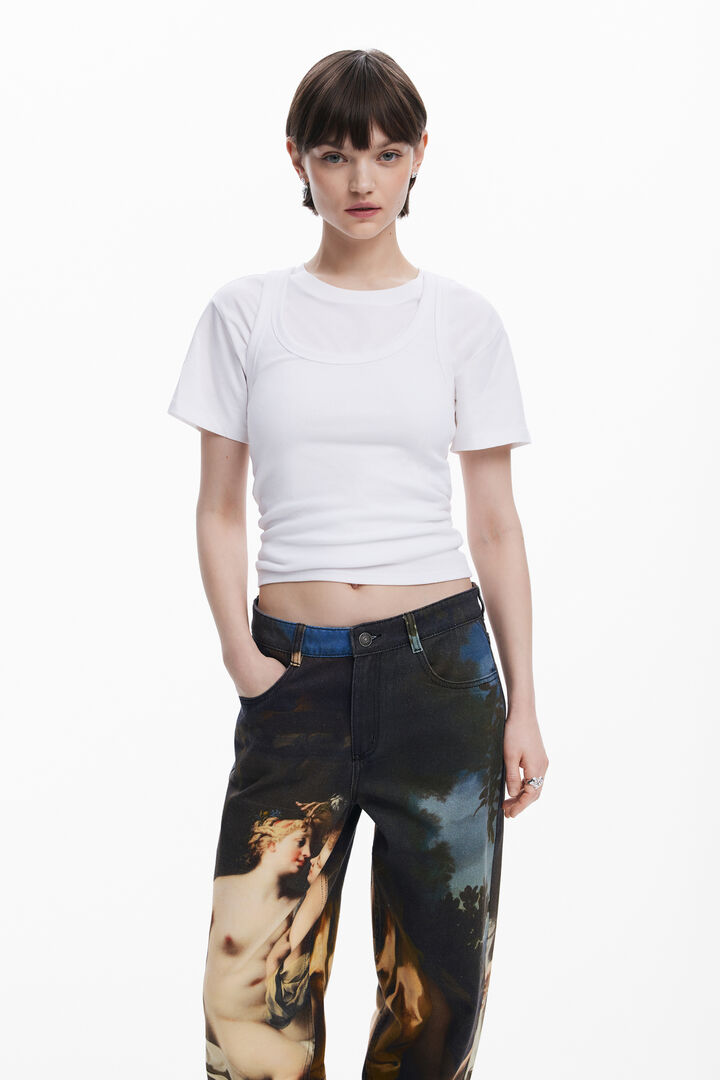 Baroque Baggy Jeans | Desigual