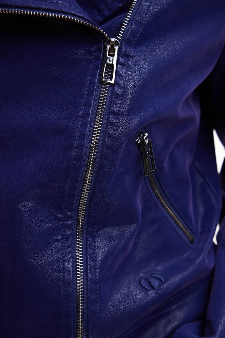 Textured biker jacket | Desigual