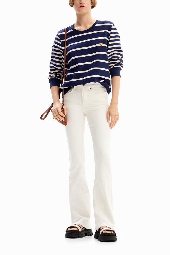 Push-up flare jeans | Desigual