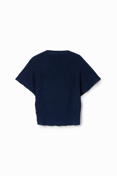 Blusa lisa textura | Desigual