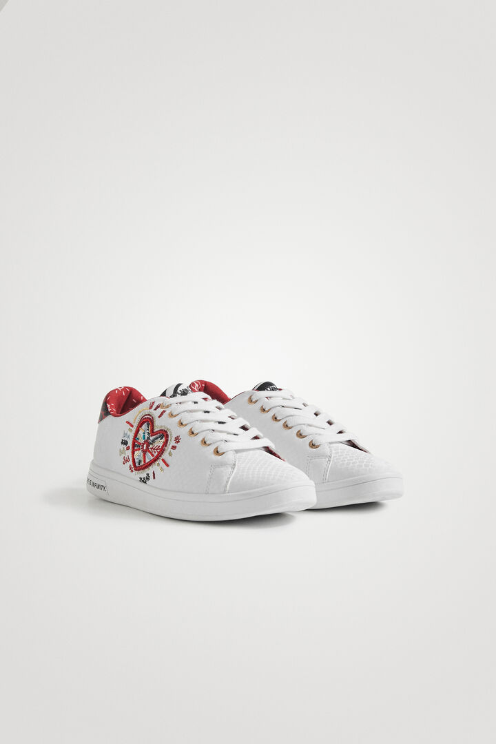Classic embroidered sneakers | Desigual