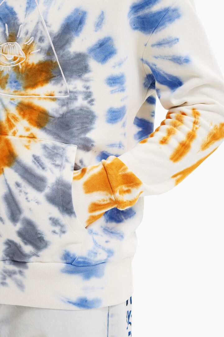 Sudadera tie-dye ovnis | Desigual