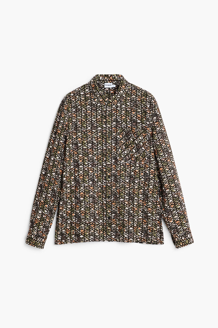 Jacquard men's shirt | Desigual