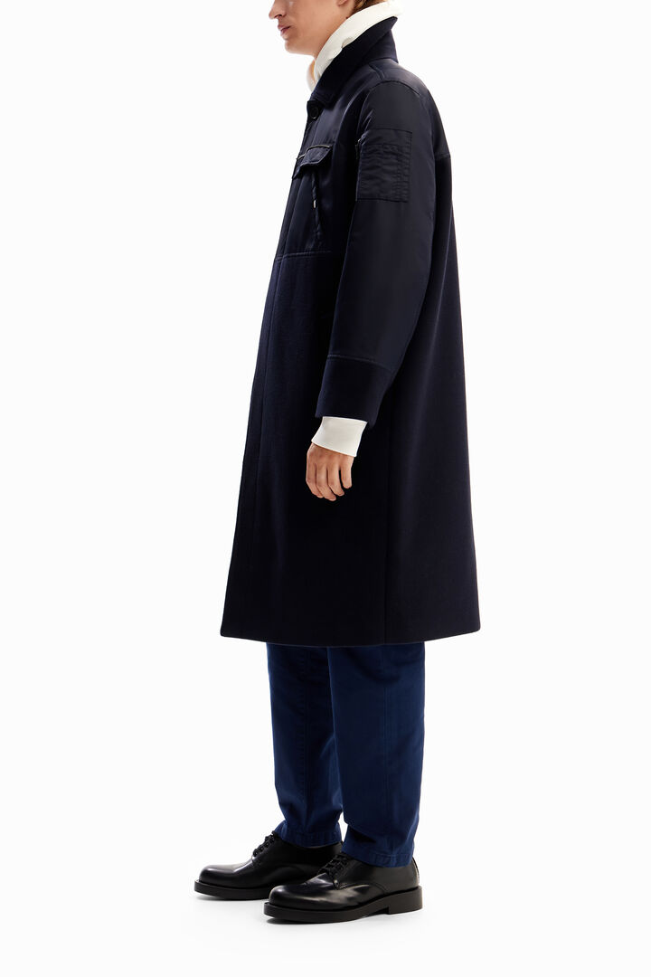 Hybrid pockets coat | Desigual
