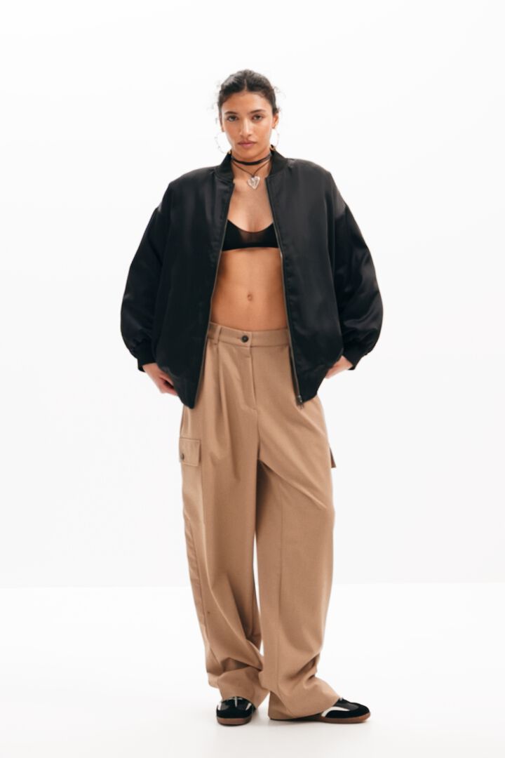 M. Christian Lacroix oversize bomber jacket | Desigual