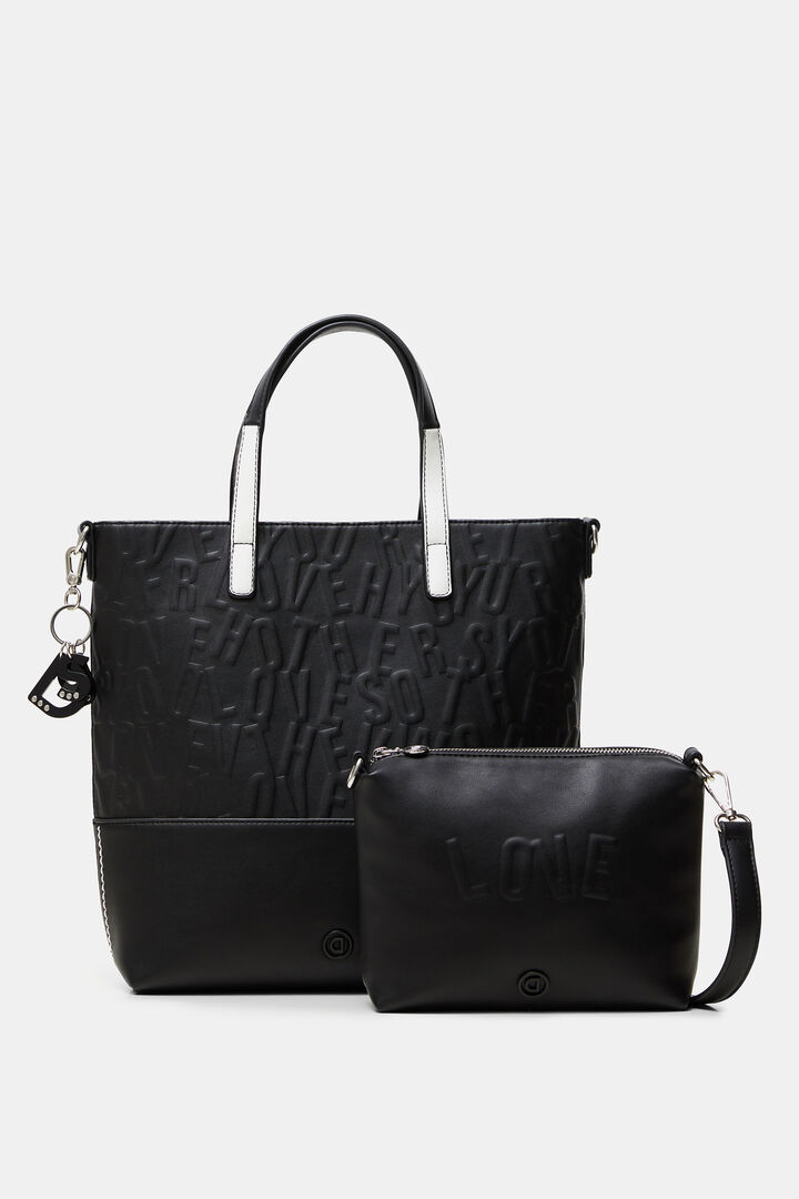 Raised lettering bag | Desigual