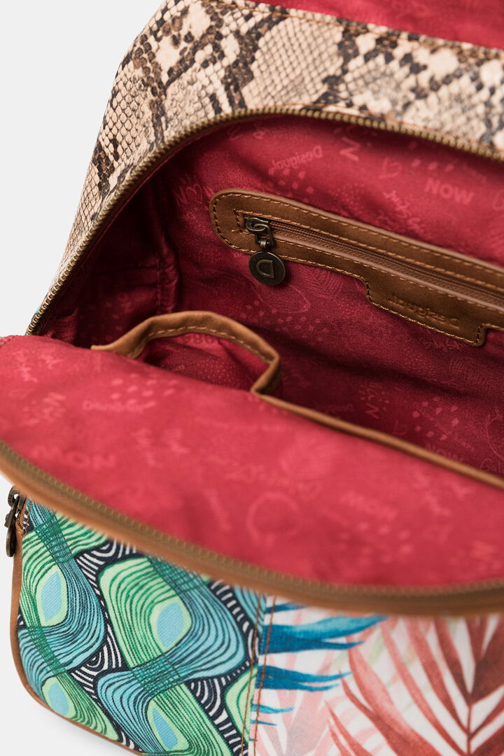 Sac à dos fleuri sequins | Desigual