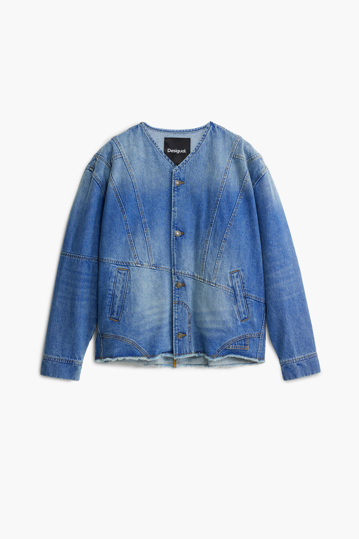 デニムパッチワークジャケット I Desigual.com