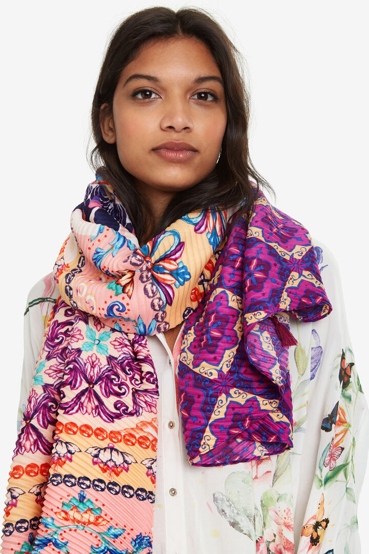 Indian Inspiration Scarf Agra | Desigual
