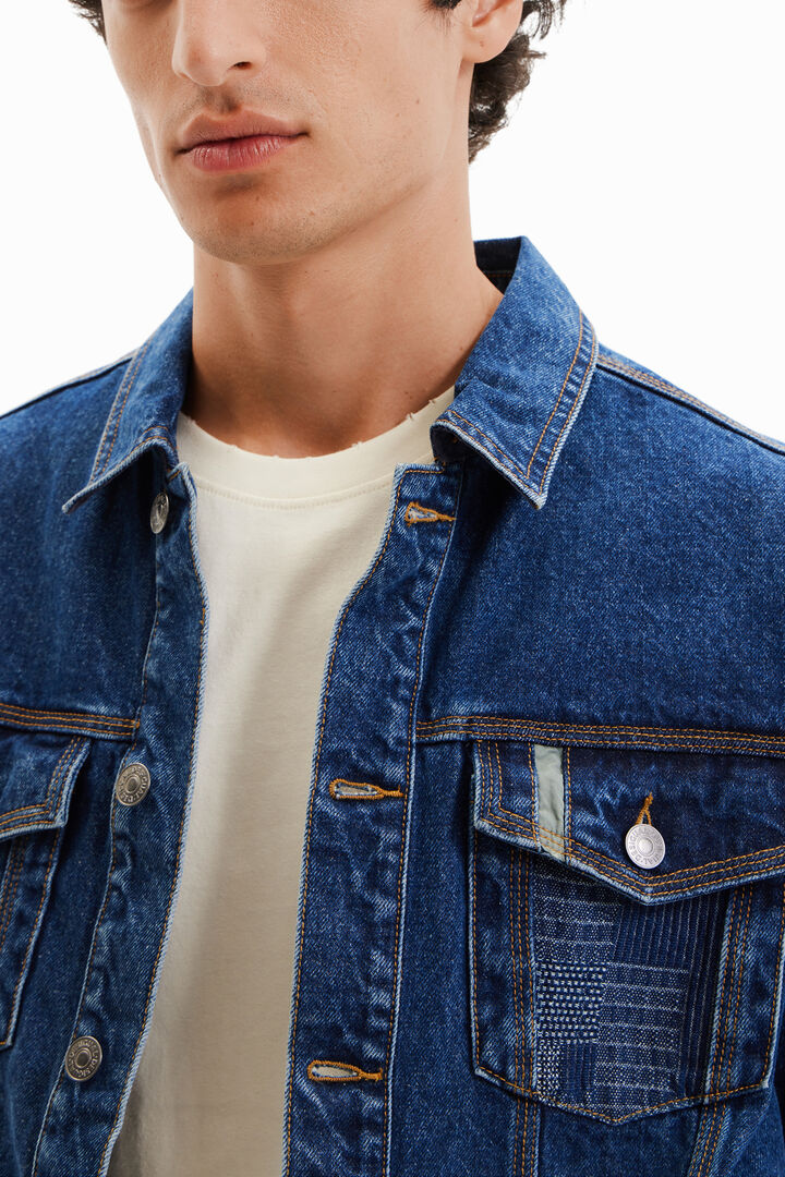 Chaqueta vaquera trucker patch | Desigual