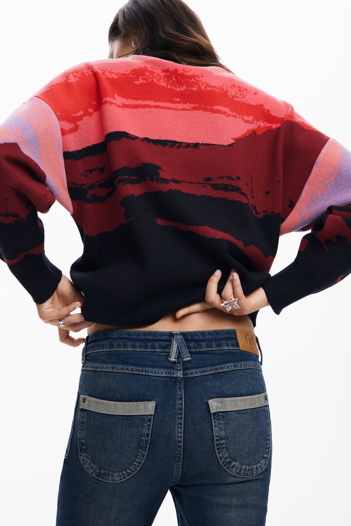 Sudadera paisaje atardecer | Desigual