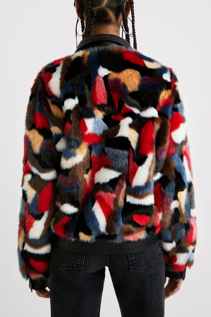 Veste loose fourrure | Desigual
