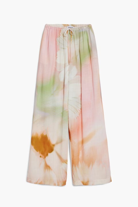 WATERCOLOR FLUID PANTS