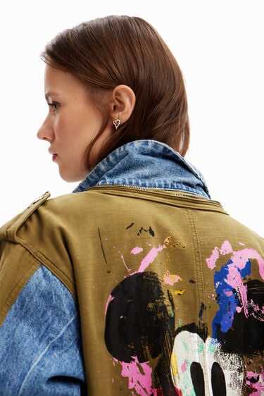 Disney Mickey egér parka kabát | Desigual