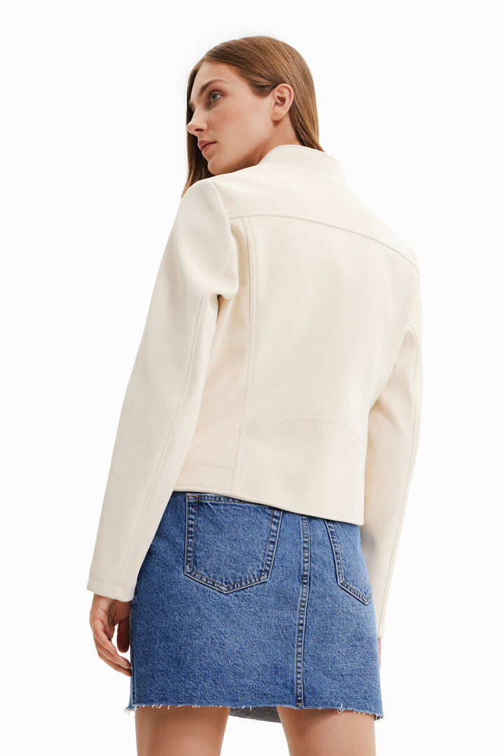Chaqueta efecto ante | Desigual