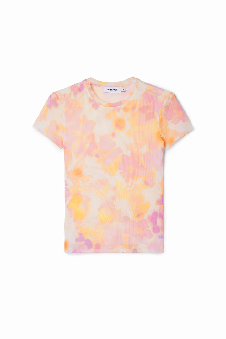T-shirt tulle flou | Desigual