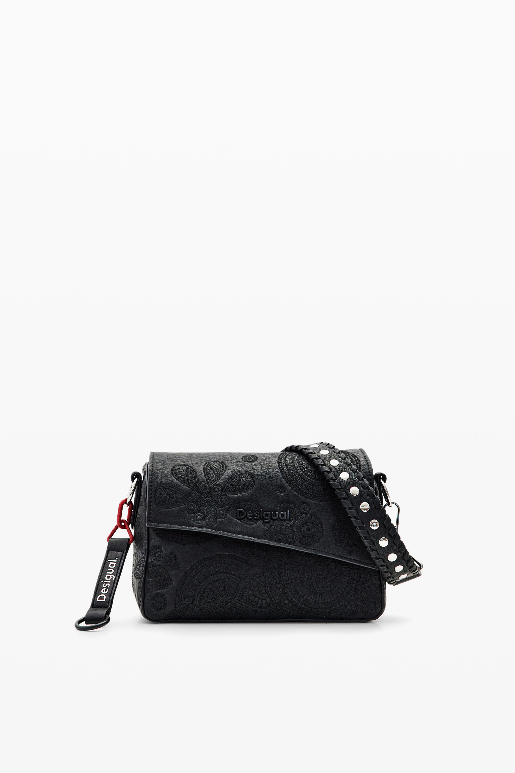 Borsa desigual bianca e nera online