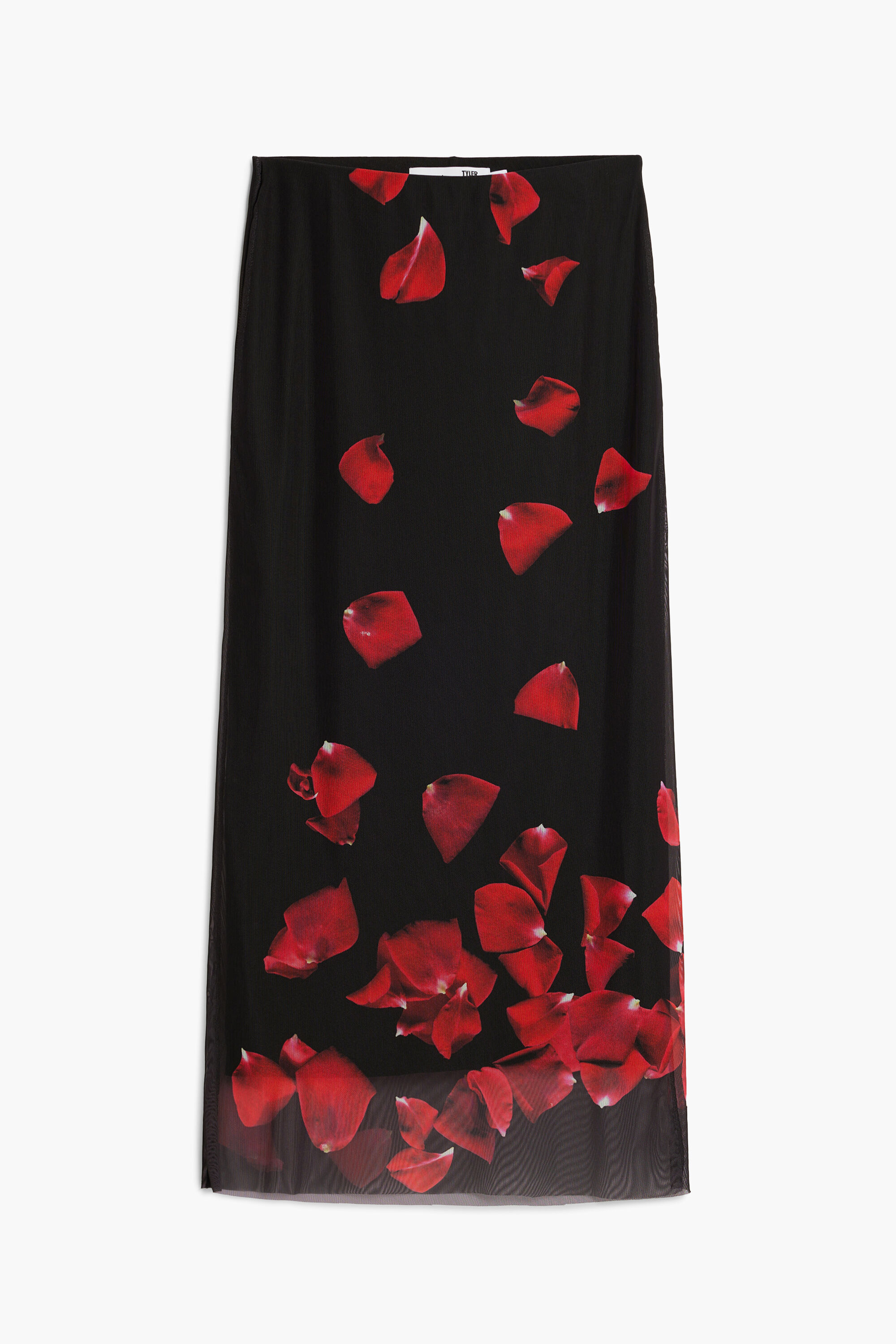 Falda midi pétalos Tyler McGillivary