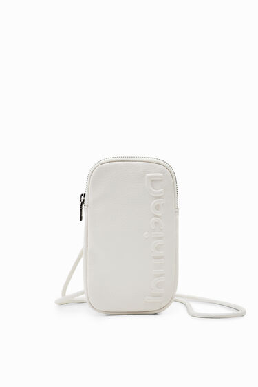 Leather-effect wallet smartphone holder | Desigual