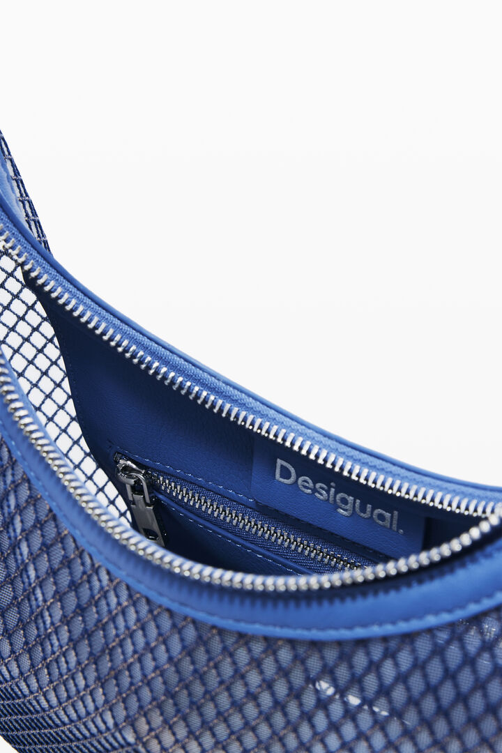 Medium mesh crossbody bag | Desigual