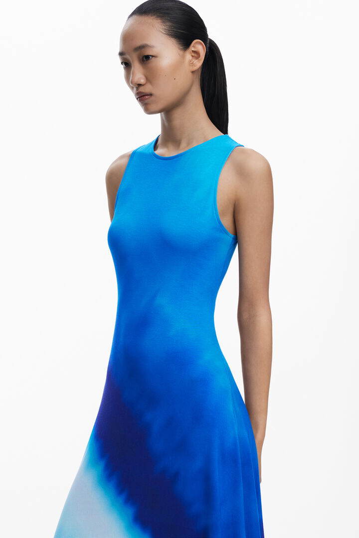 Tie-dye ruched dress | Desigual