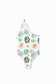 Banyador tirant asimètric sols | Desigual