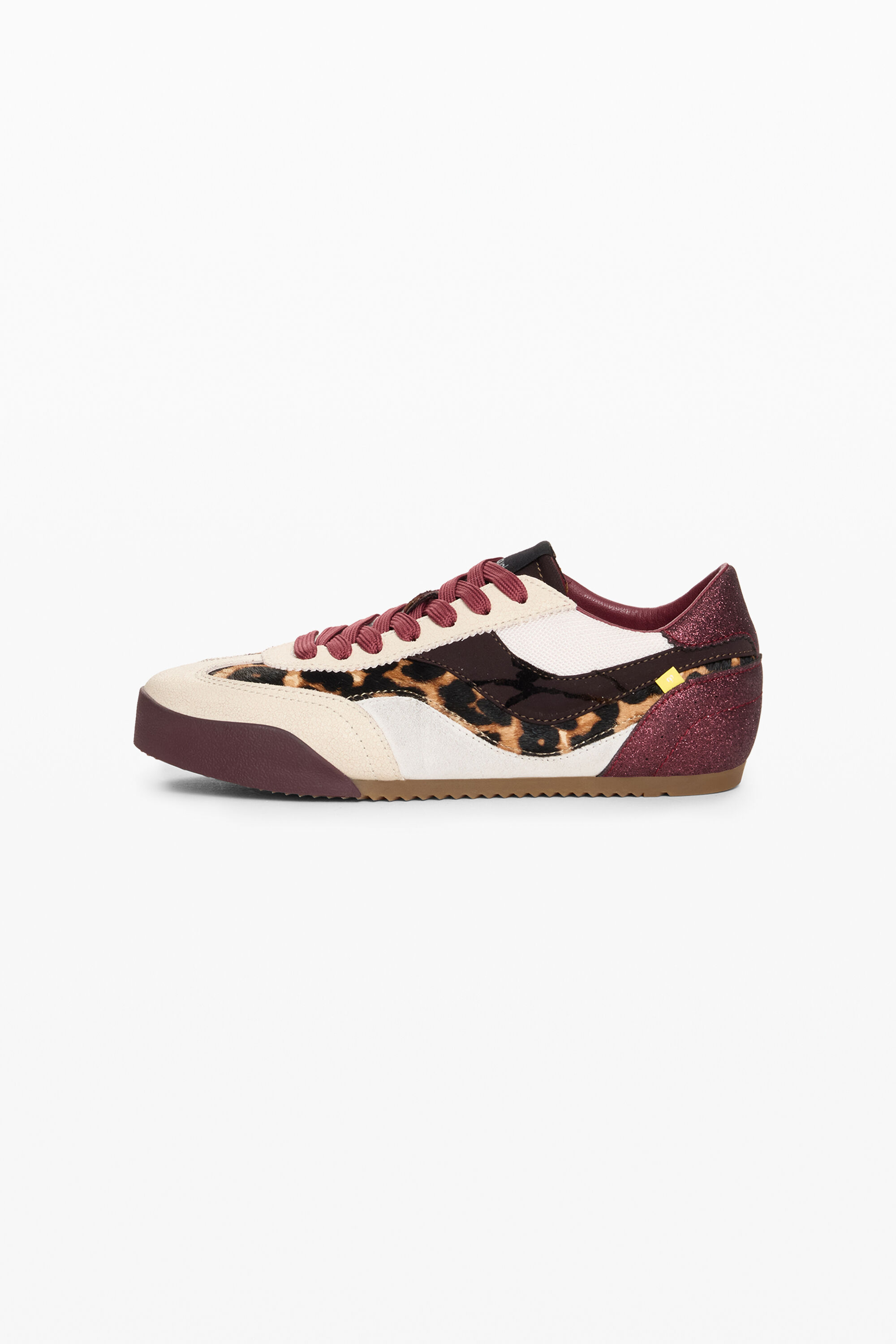 Bedrukte sneakers - MATERIAL FINISHES - 36