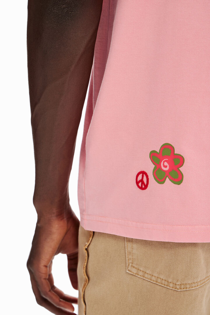 Camiseta manga corta peace | Desigual