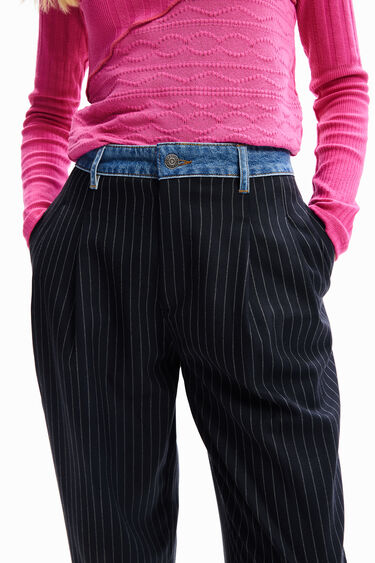 Pantalon tailleur hybride | Desigual