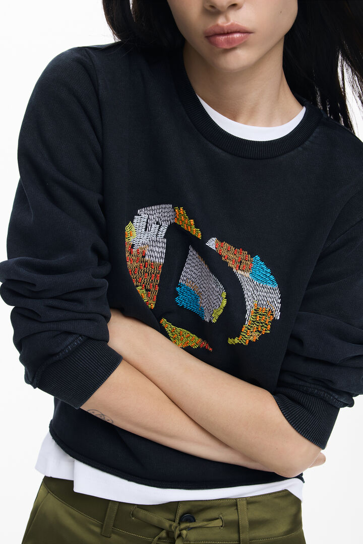 Moletom com logo e contas | Desigual