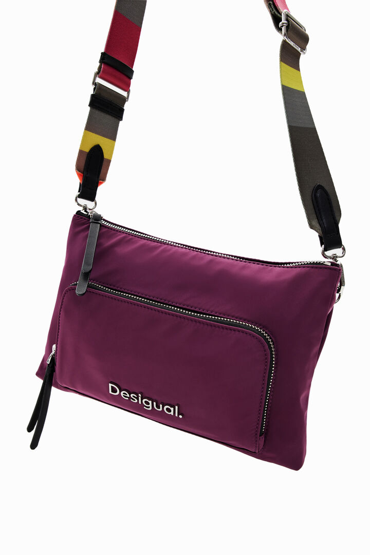 Midsize plain crossbody bag | Desigual