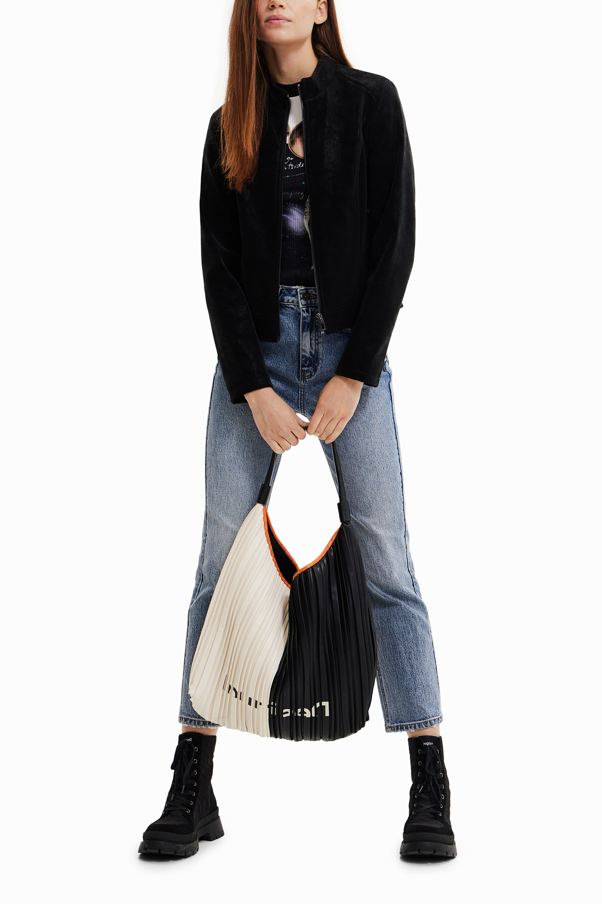 Sac hot sale bicolore desigual